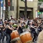 Band playing drums